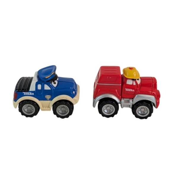 Maisto Tonka Lil Chuck & Friends Diecast Trucks Cars Lot of 5 Vintage - Picture 2 of 13